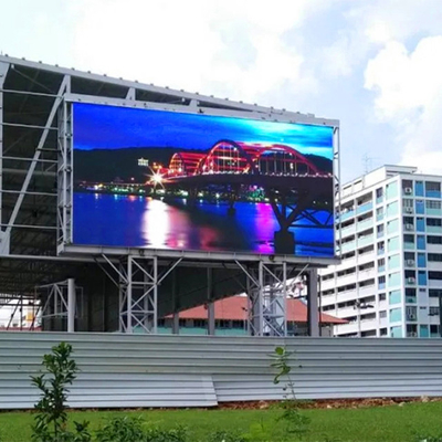 Pantalla de visualización video modificada para requisitos particulares de la publicidad al aire libre de la pared de la prenda impermeable LED