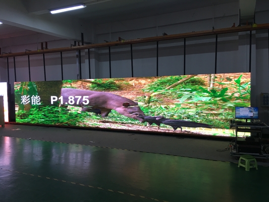 La pared video llevada interior a todo color P1.25 P1.875 P2.5 HD llevó la pantalla de visualización
