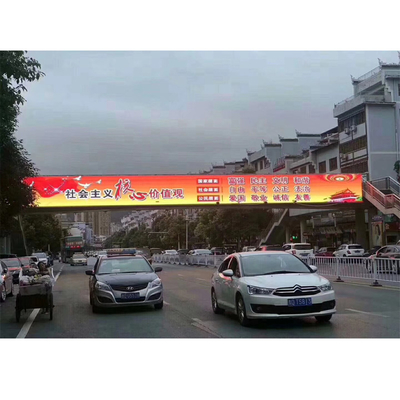 Pantalla bilateral al aire libre al aire libre del pasillo P8 LED de Tianqiao de la pantalla de la pantalla LED de la publicidad de P5 P6