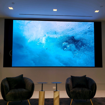 El alto restaura pantalla grande enorme video de la definición P0.9 P1.2 Hd TV de la pared video de 4K 8K LED la alta