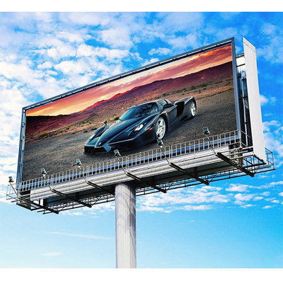 3D pantallas de visualización constructivas al aire libre de la cartelera P8 P10 de la publicidad LED