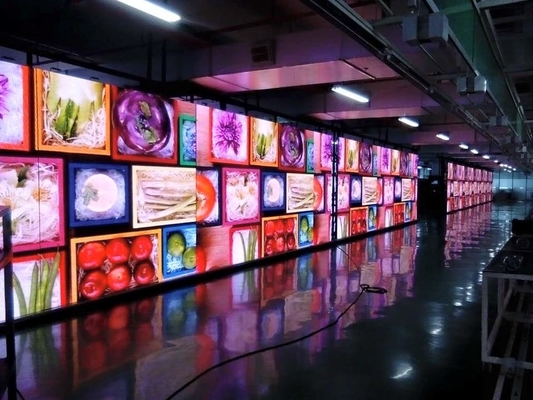 Pantalla video interior a todo color de la pared TV del supermercado 4k LED para el concierto de la etapa