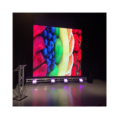 Exhibición llevada de alquiler interior P2.5 P3.9 4.81m m SMD a todo color de la pared video