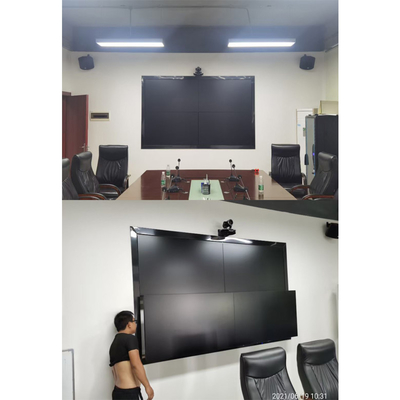 Exhibición del efecto de pantalla del LCD 4K LED del reemplazo video interior de la pared de Shenzhen que empalma P1.86
